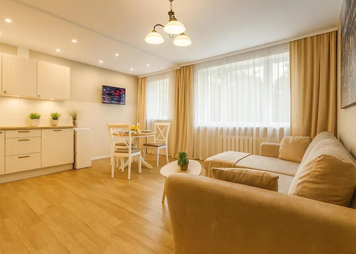 شقة Old Town, Next To Town Hall Square, Quiet, Infrared Sauna *